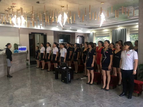重庆云阳某企业会所服务礼仪培训圆满结束